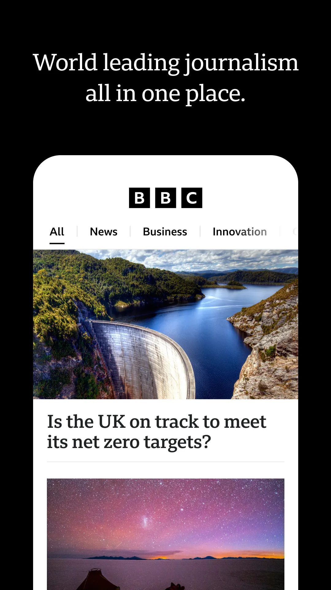 BBC: World News & Stories | Indus Appstore | Screenshot