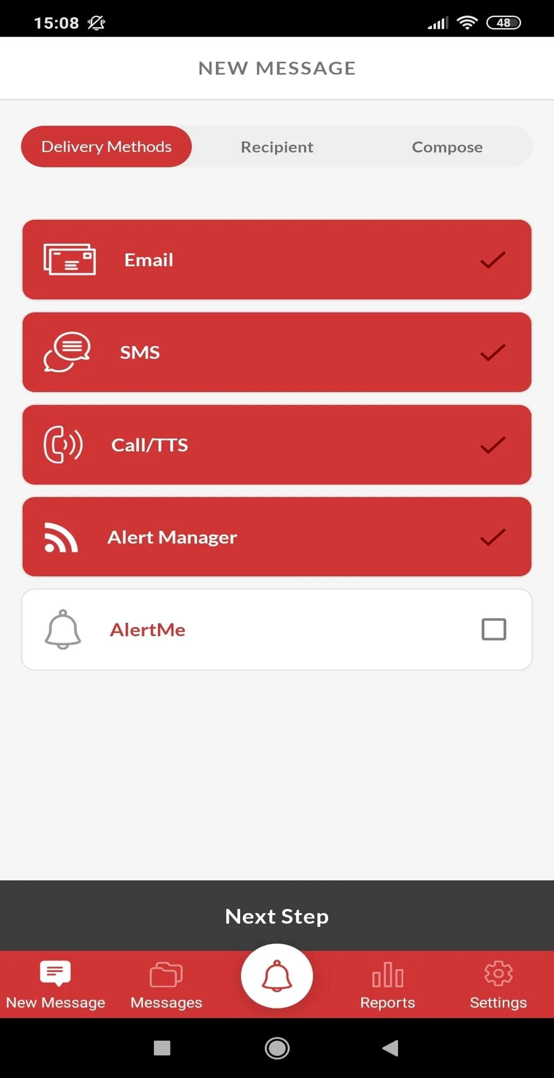 Regroup AlertManager | Indus Appstore | Screenshot