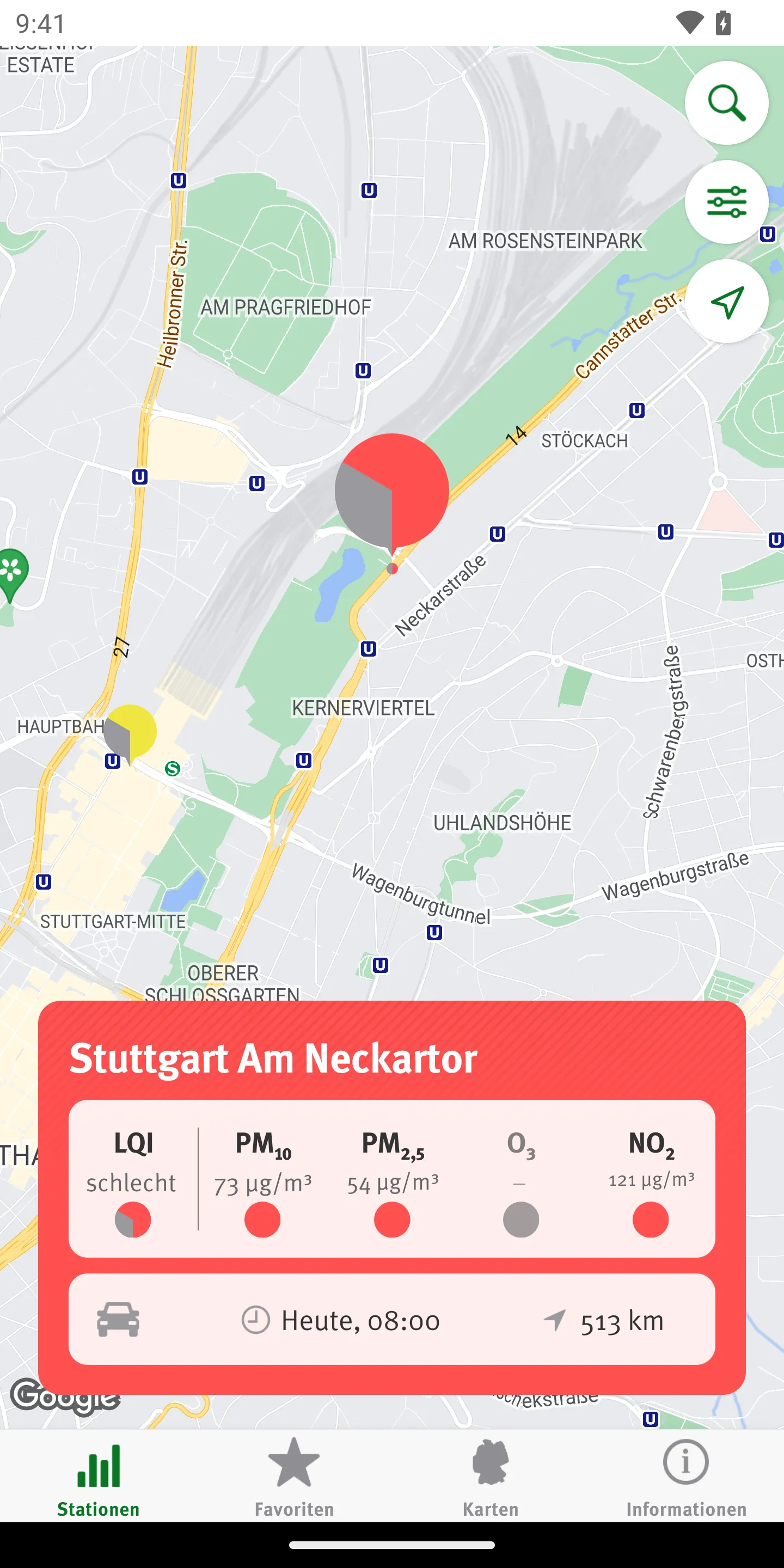 Luftqualität | Indus Appstore | Screenshot