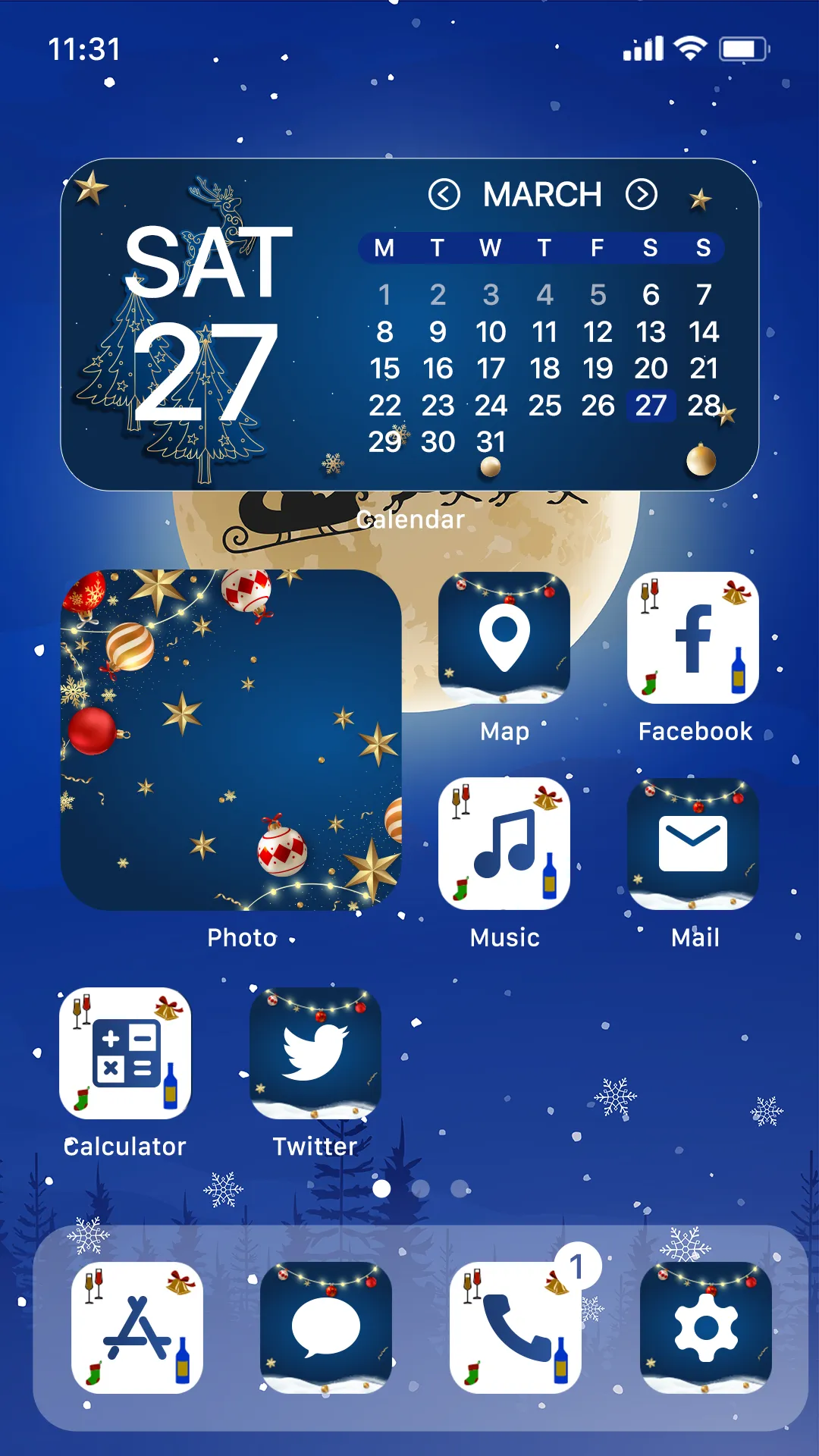 Wow Christmas Party Theme | Indus Appstore | Screenshot