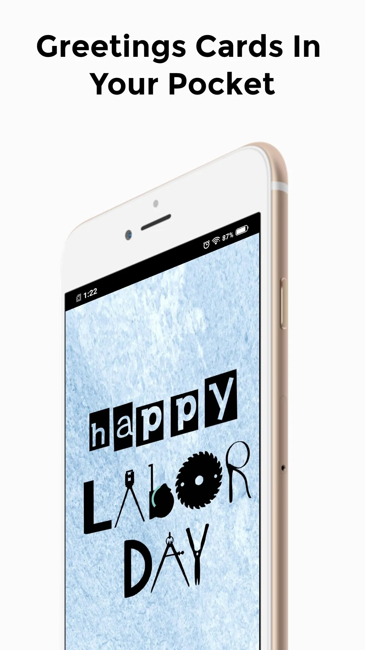 Greeting Card Labor Day Wishes | Indus Appstore | Screenshot