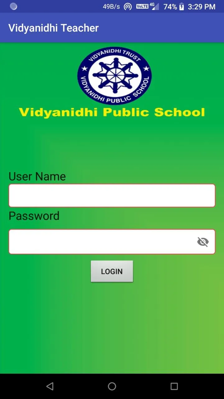 VIDYANIDHI TEACHER APP | Indus Appstore | Screenshot