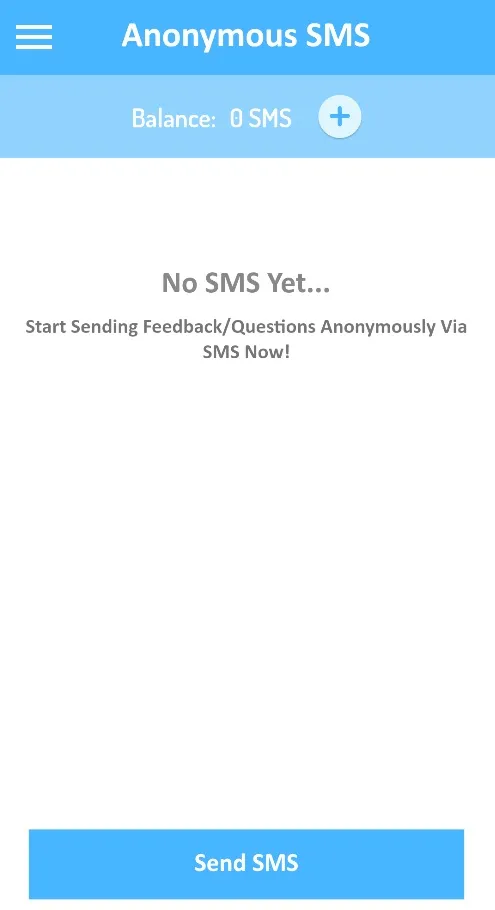 Sms Anonymous Text | Indus Appstore | Screenshot