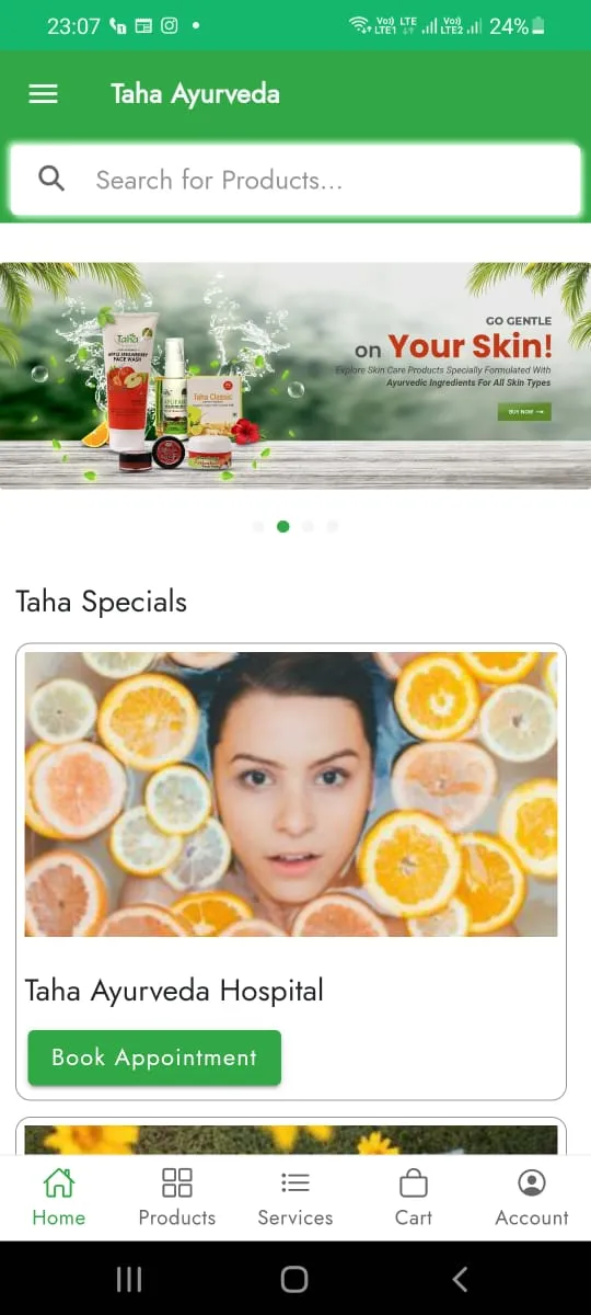 Taha Ayurveda - Ayurveda Store | Indus Appstore | Screenshot