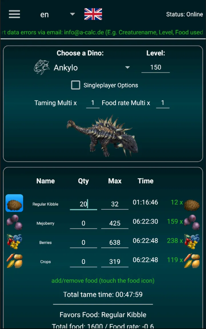 A-Calc: Ark Survival Evolved | Indus Appstore | Screenshot