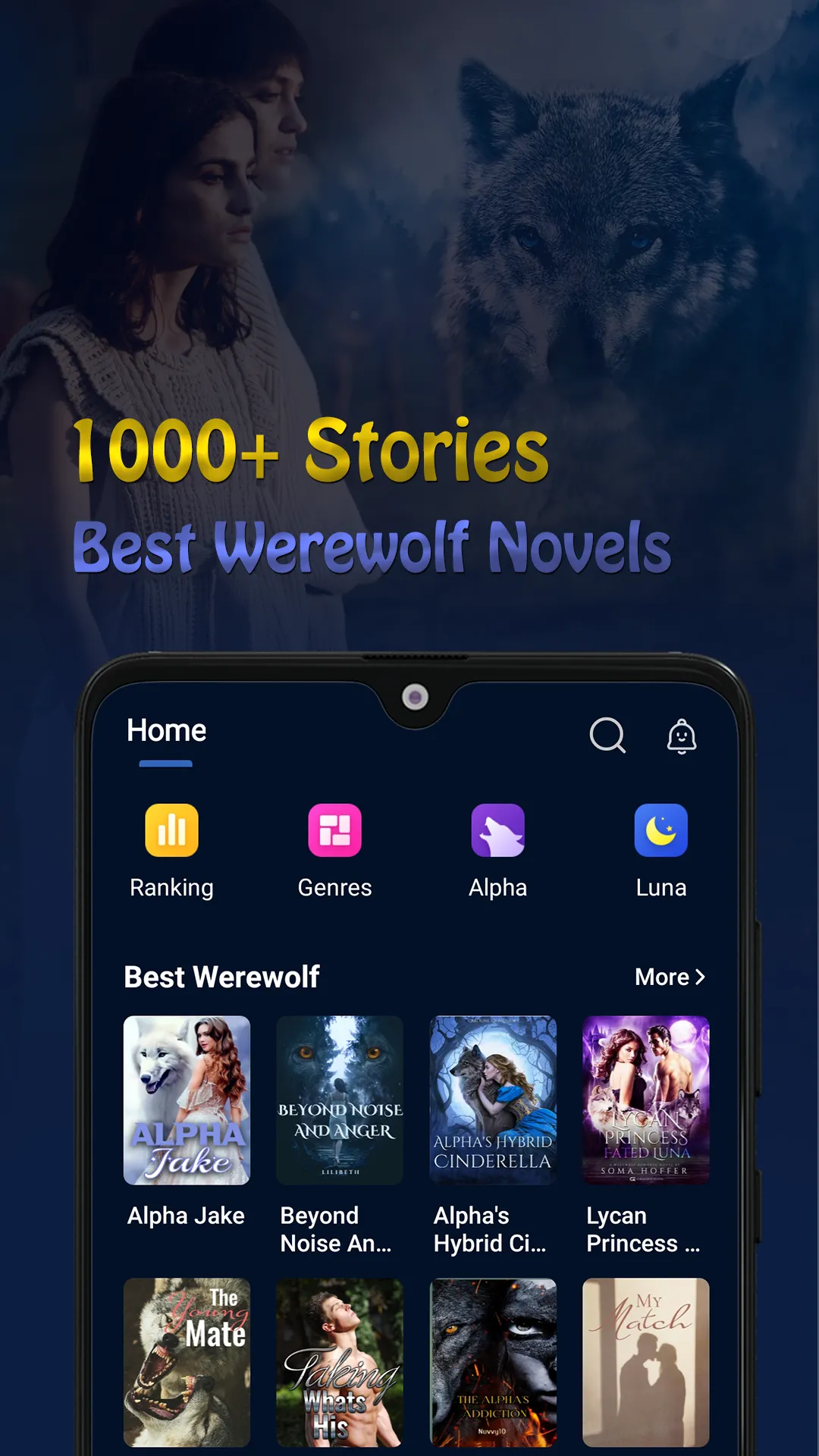 NovelWolf-Werewolf Story Novel | Indus Appstore | Screenshot