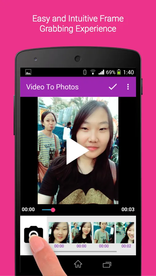 Video to Photo Frame Grabber | Indus Appstore | Screenshot