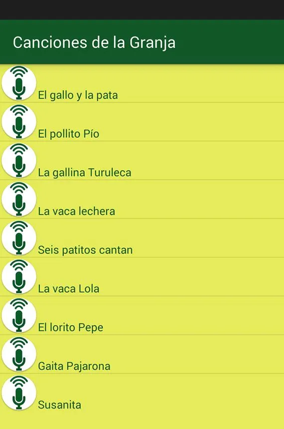 30 Canciones de la Granja | Indus Appstore | Screenshot