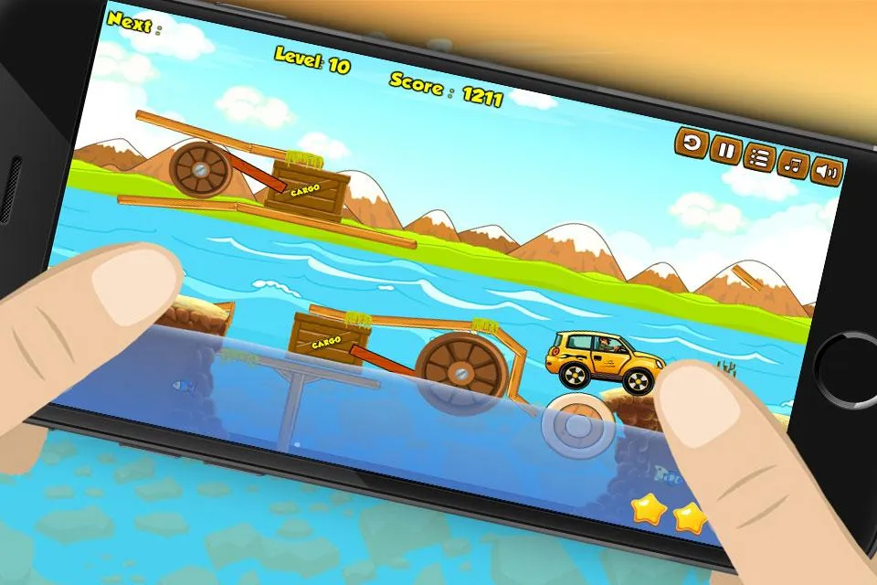 Build River Wooden Bridge | Indus Appstore | Screenshot