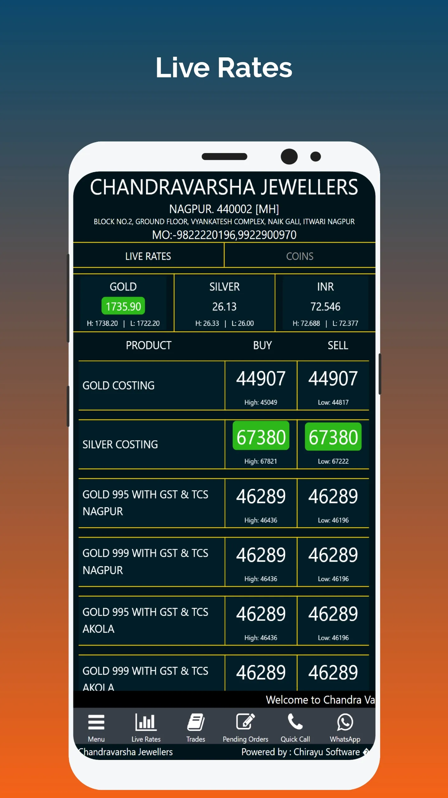 Chandravarsha Jewellers | Indus Appstore | Screenshot