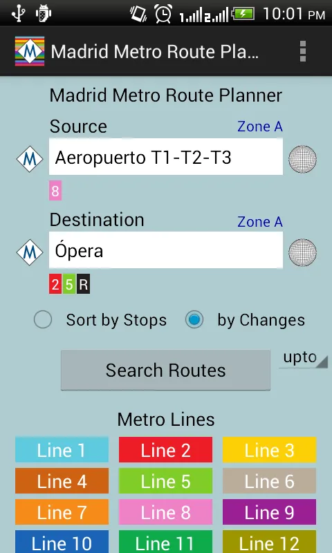 Madrid Metro Route Planner | Indus Appstore | Screenshot