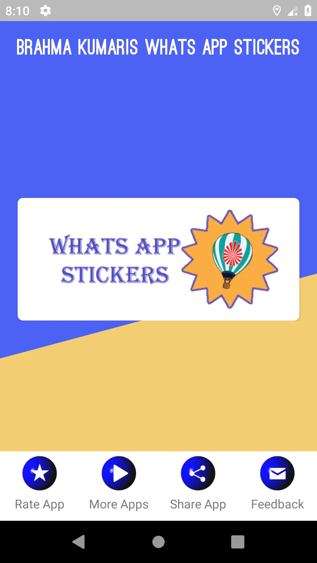 WAStickerApps - Brahma Kumaris | Indus Appstore | Screenshot