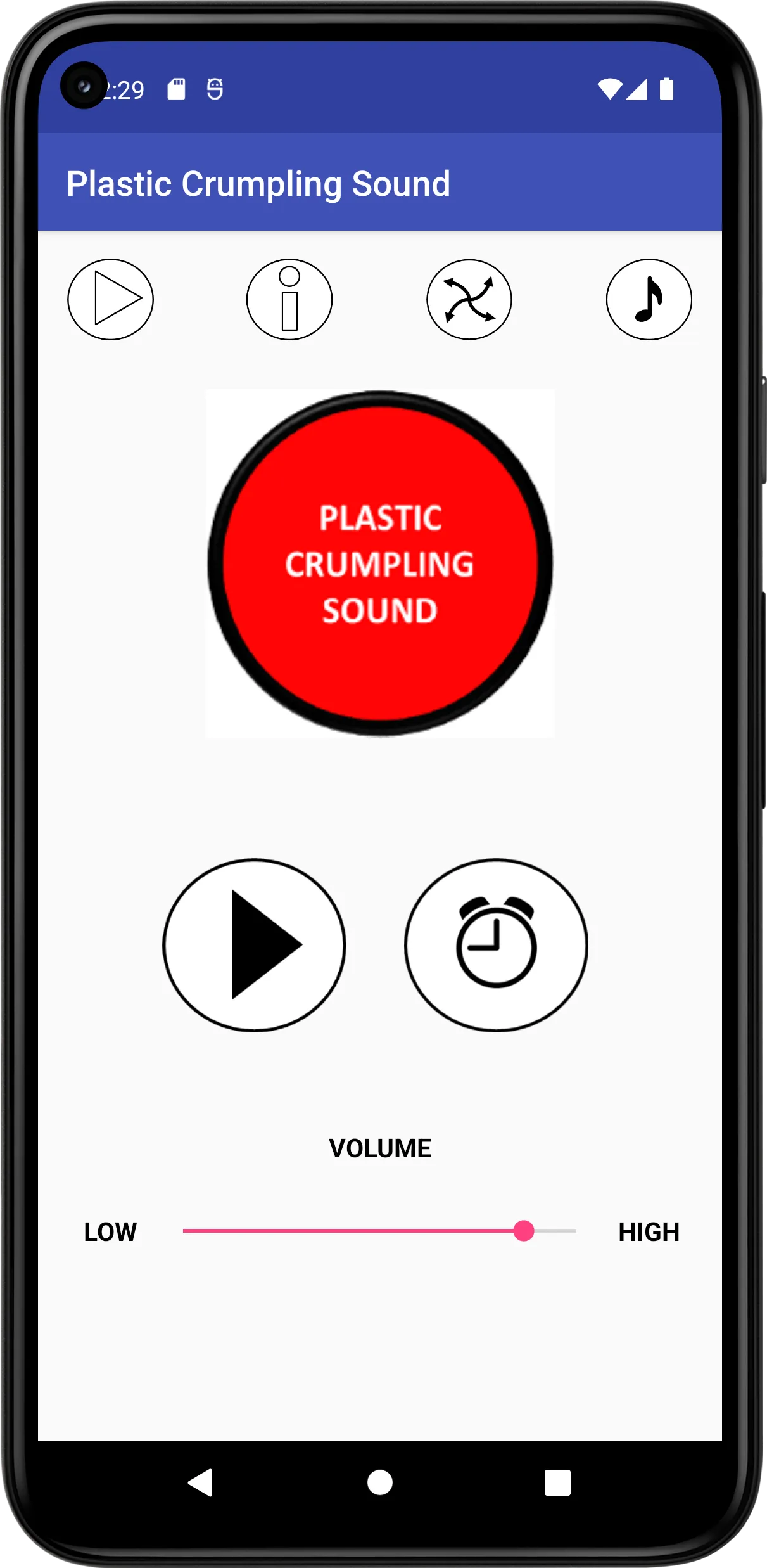 Plastic Crumpling Sound | Indus Appstore | Screenshot