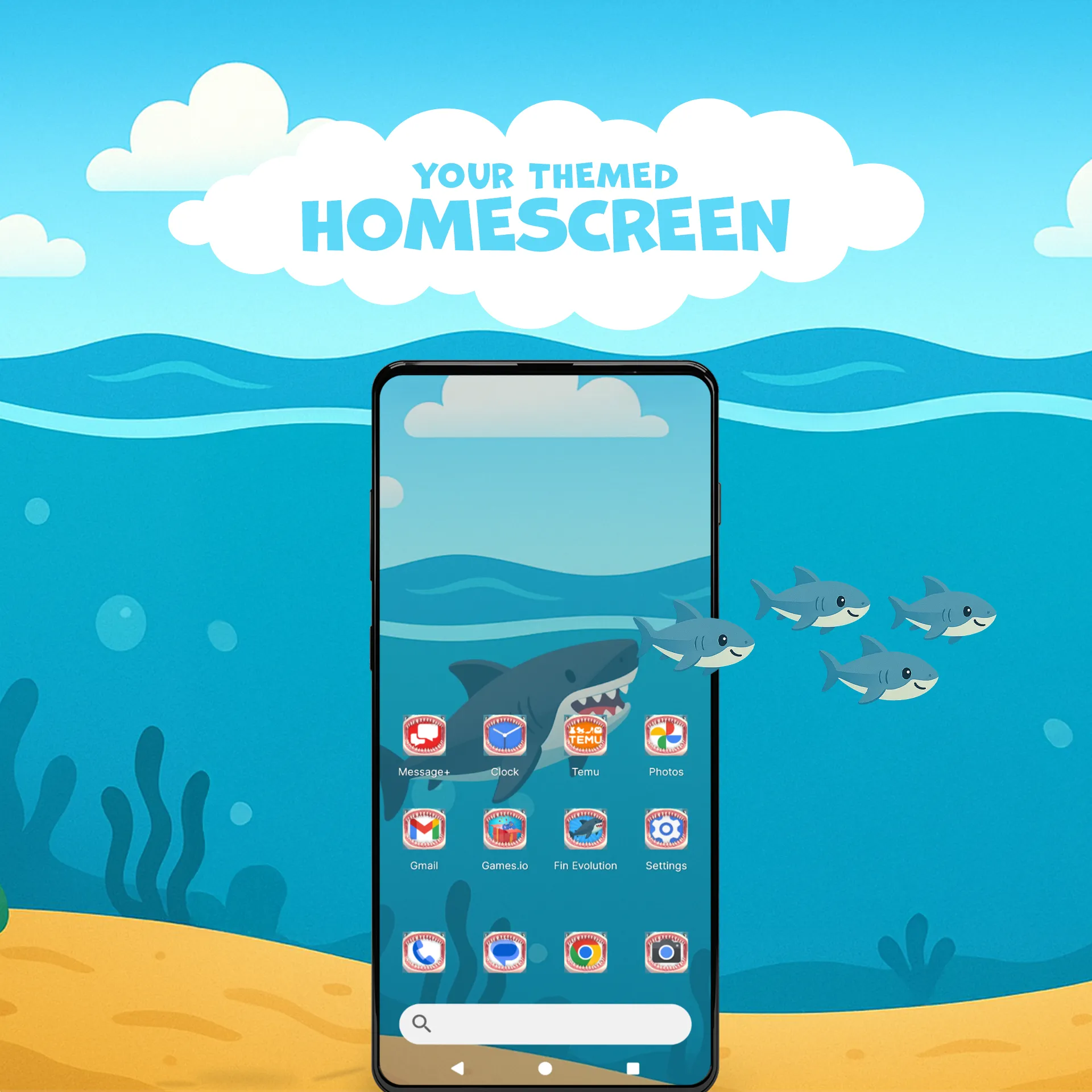 Fin Evolution Launcher Plus | Indus Appstore | Screenshot