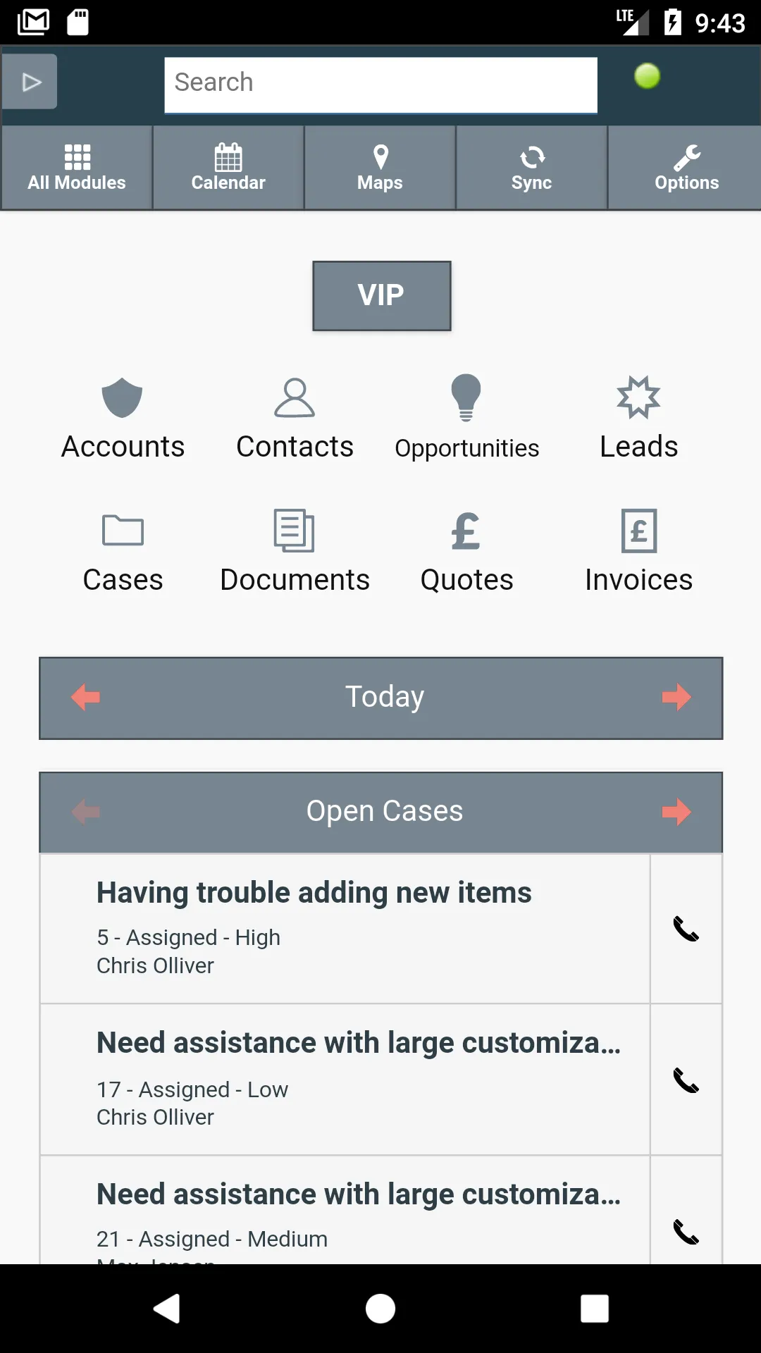 QuickCRM for SuiteCRM/SugarCRM | Indus Appstore | Screenshot