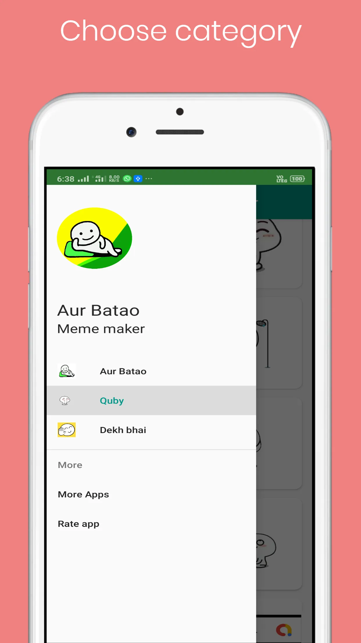 Aur Batao Meme Maker - Generat | Indus Appstore | Screenshot