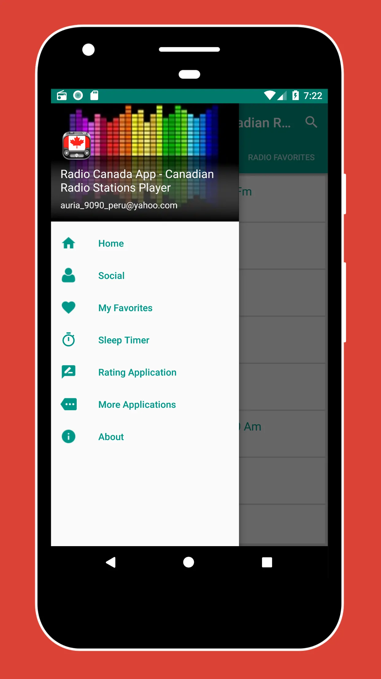 Radio Canada Player - Radio FM | Indus Appstore | Screenshot