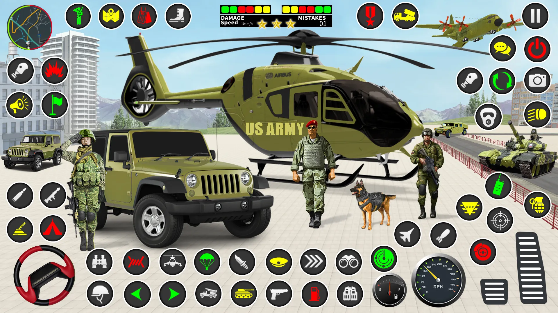 Army Vehicle Transport Plane | Indus Appstore | Screenshot