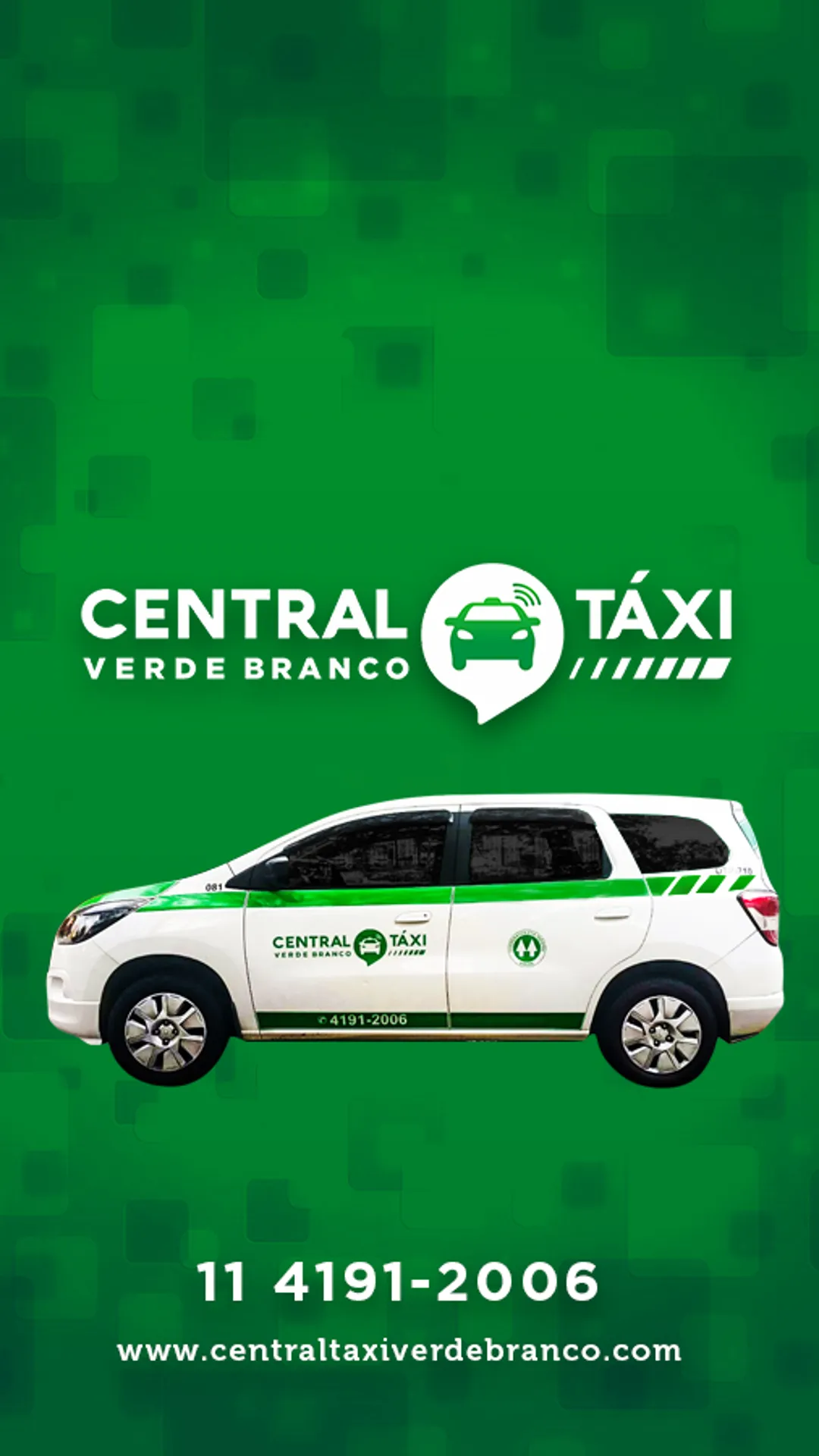 Central Táxi Verde Branco | Indus Appstore | Screenshot