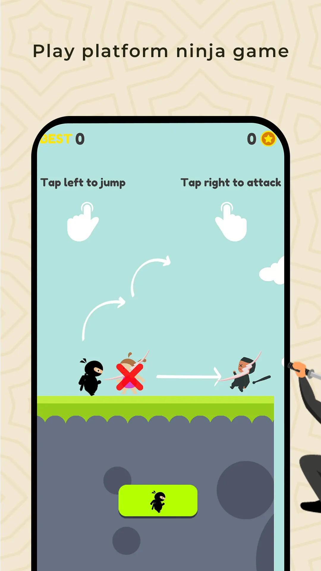 Fatty Ninja | Indus Appstore | Screenshot