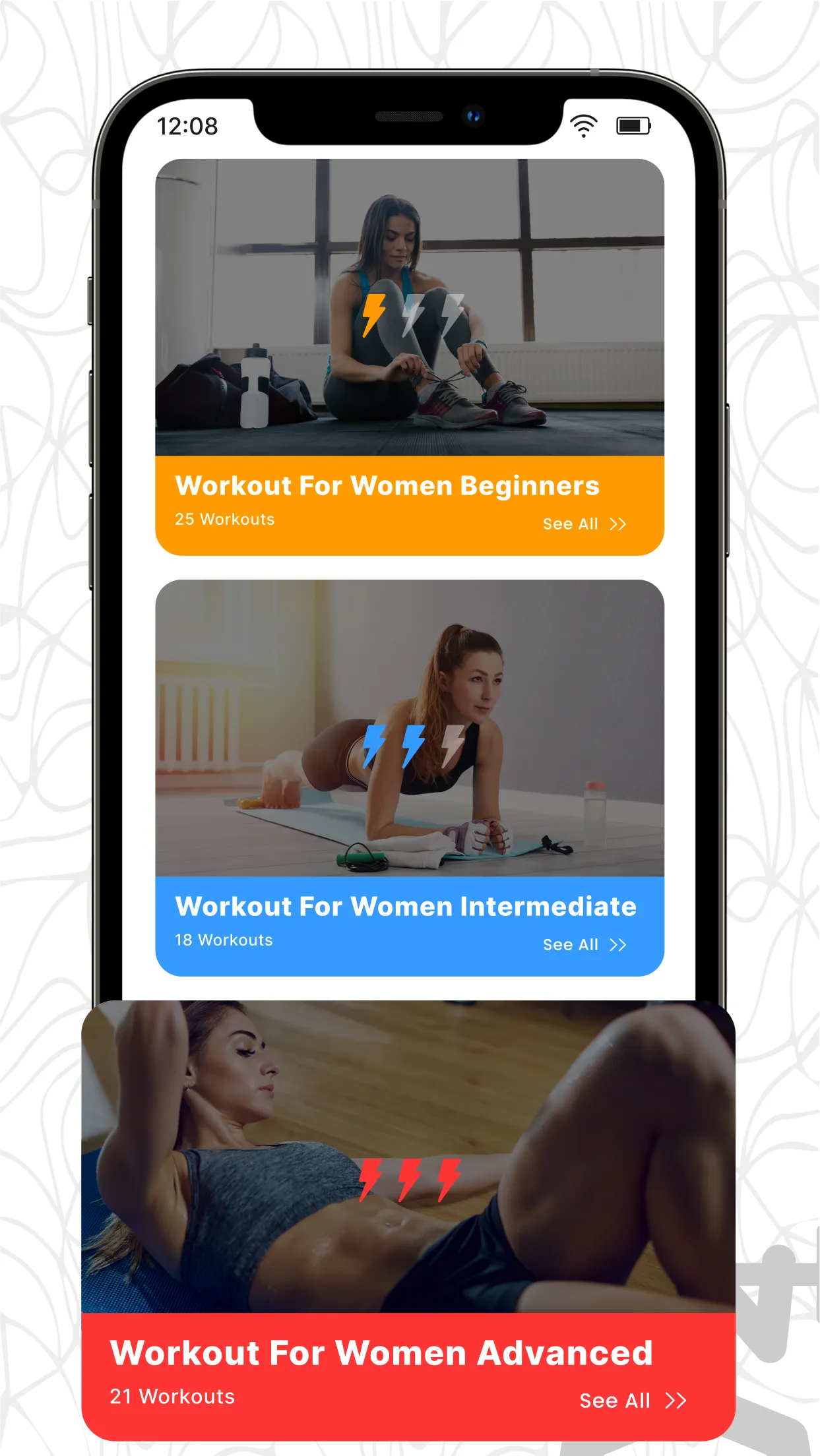 Workout for Women at Home | Indus Appstore | Screenshot