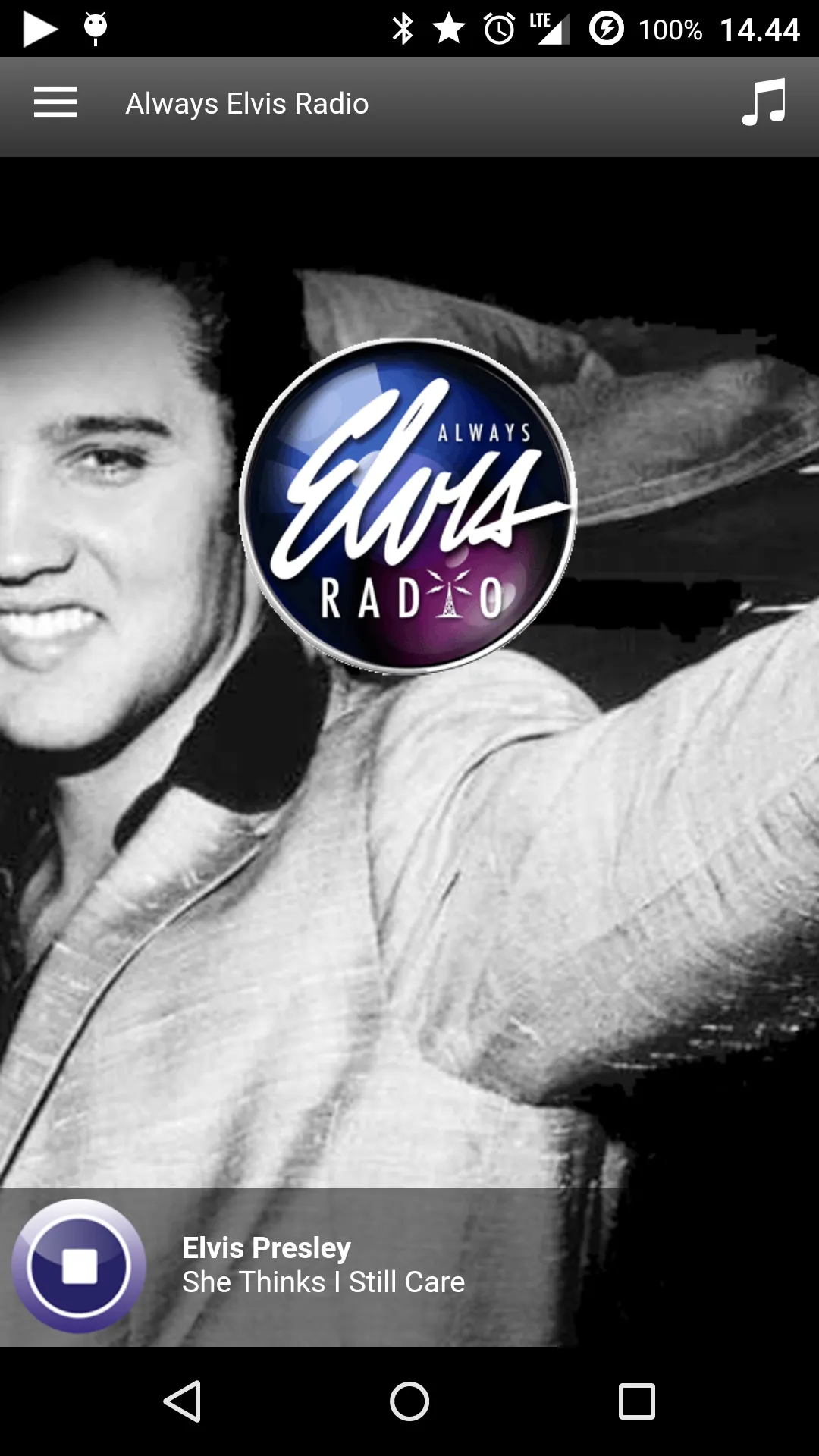 Always Elvis Radio | Indus Appstore | Screenshot