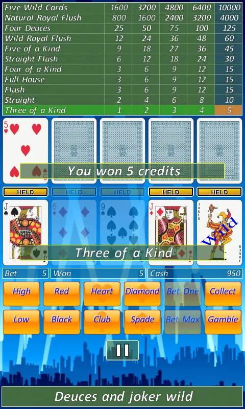 Video Poker Slot Machine. | Indus Appstore | Screenshot