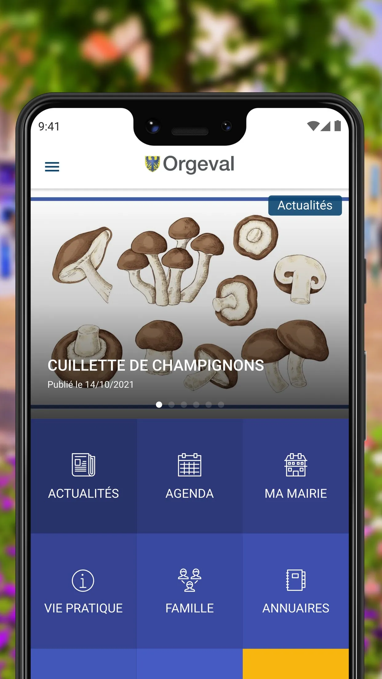 Orgeval l'appli | Indus Appstore | Screenshot