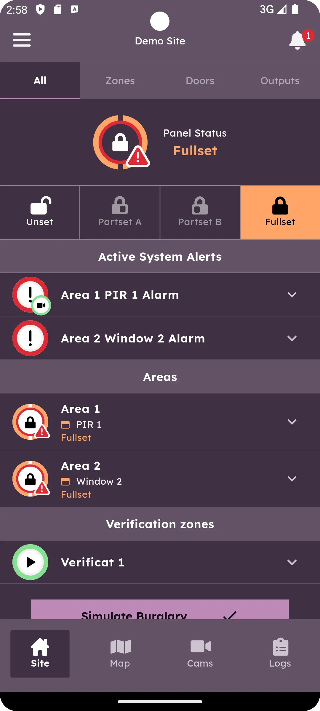 acre Intrusion Connect | Indus Appstore | Screenshot