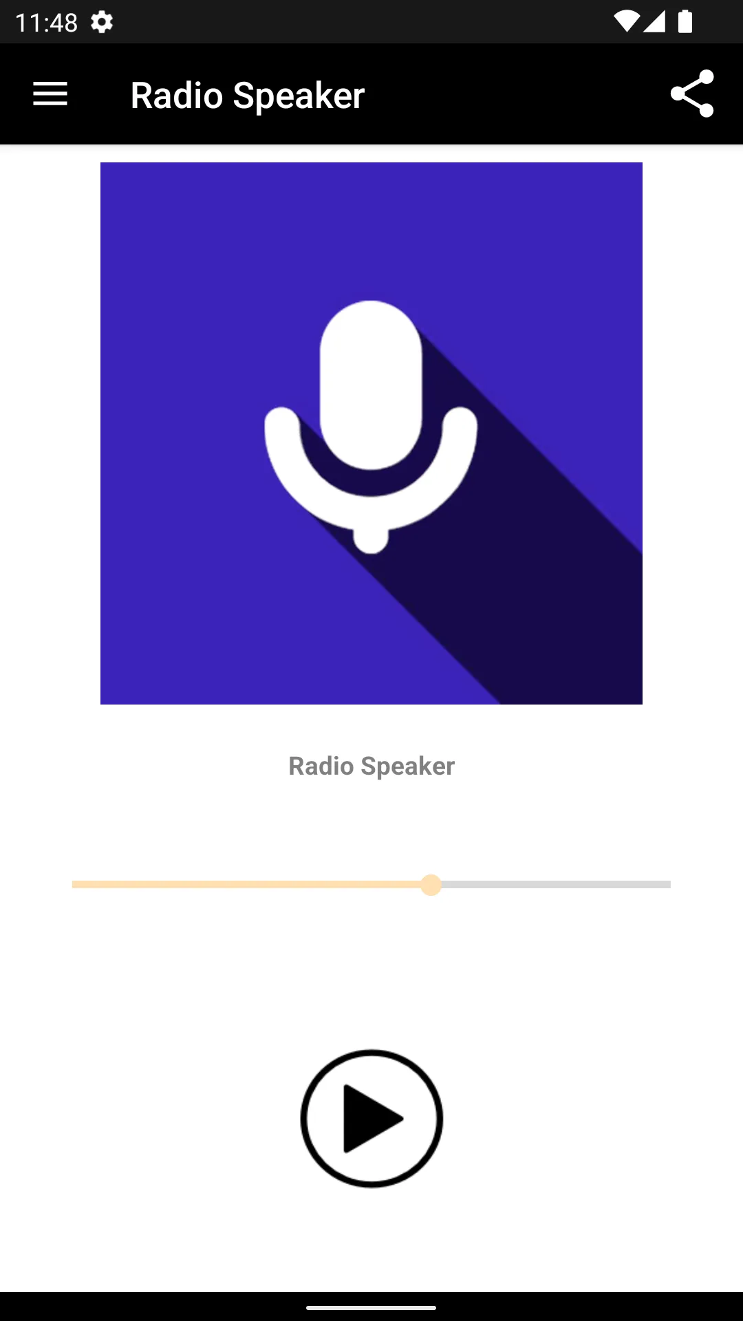 Radio Speaker | Indus Appstore | Screenshot