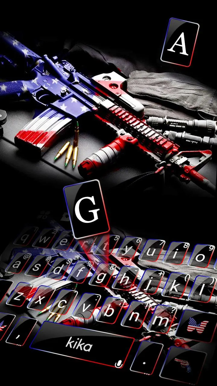 American Gun Theme | Indus Appstore | Screenshot