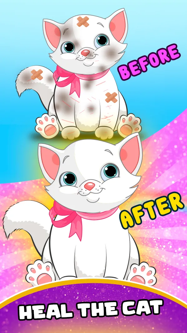 Rescue Cat - Pet Grooming Game | Indus Appstore | Screenshot