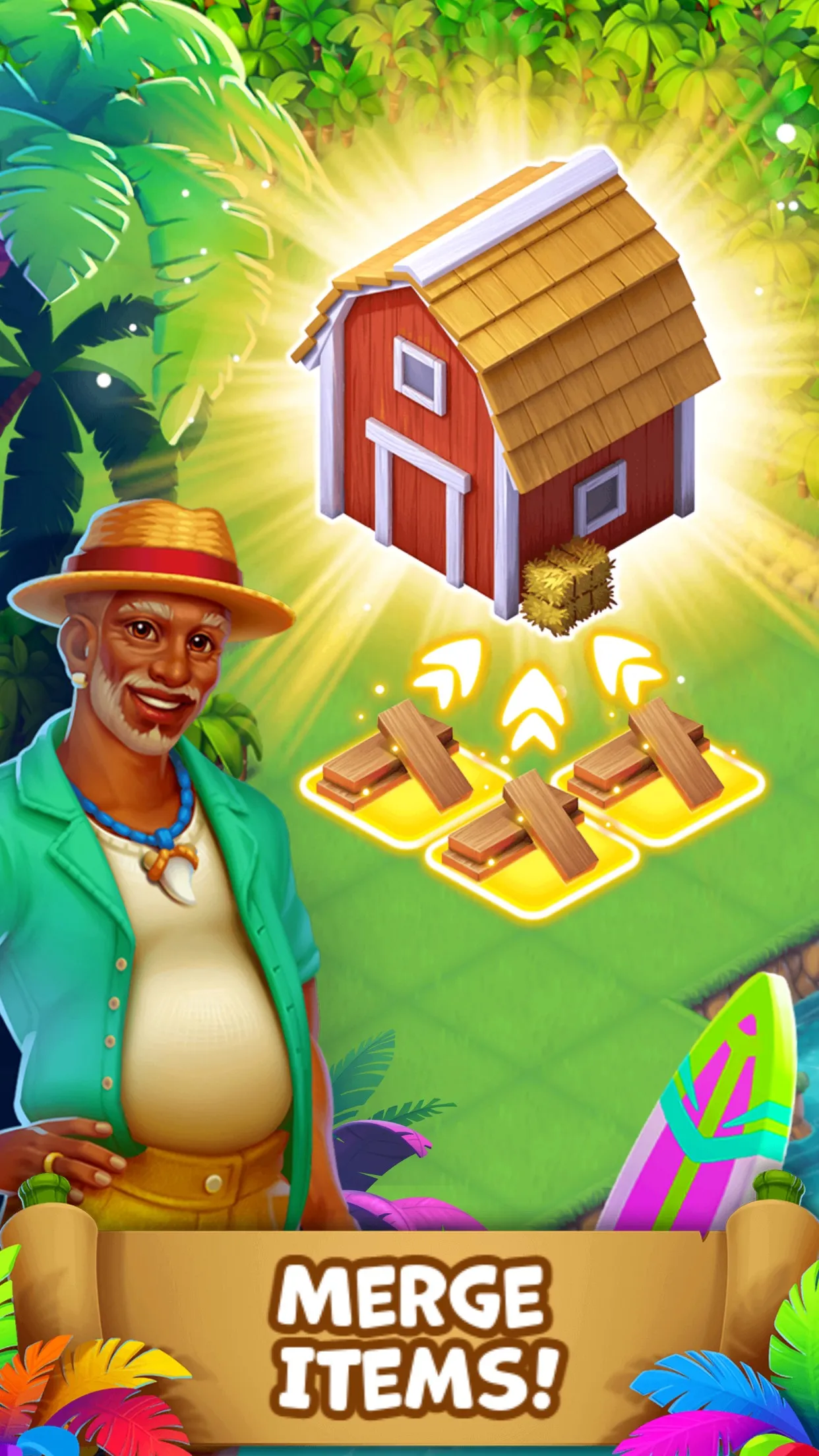 Tropical Merge: Merge game | Indus Appstore | Screenshot