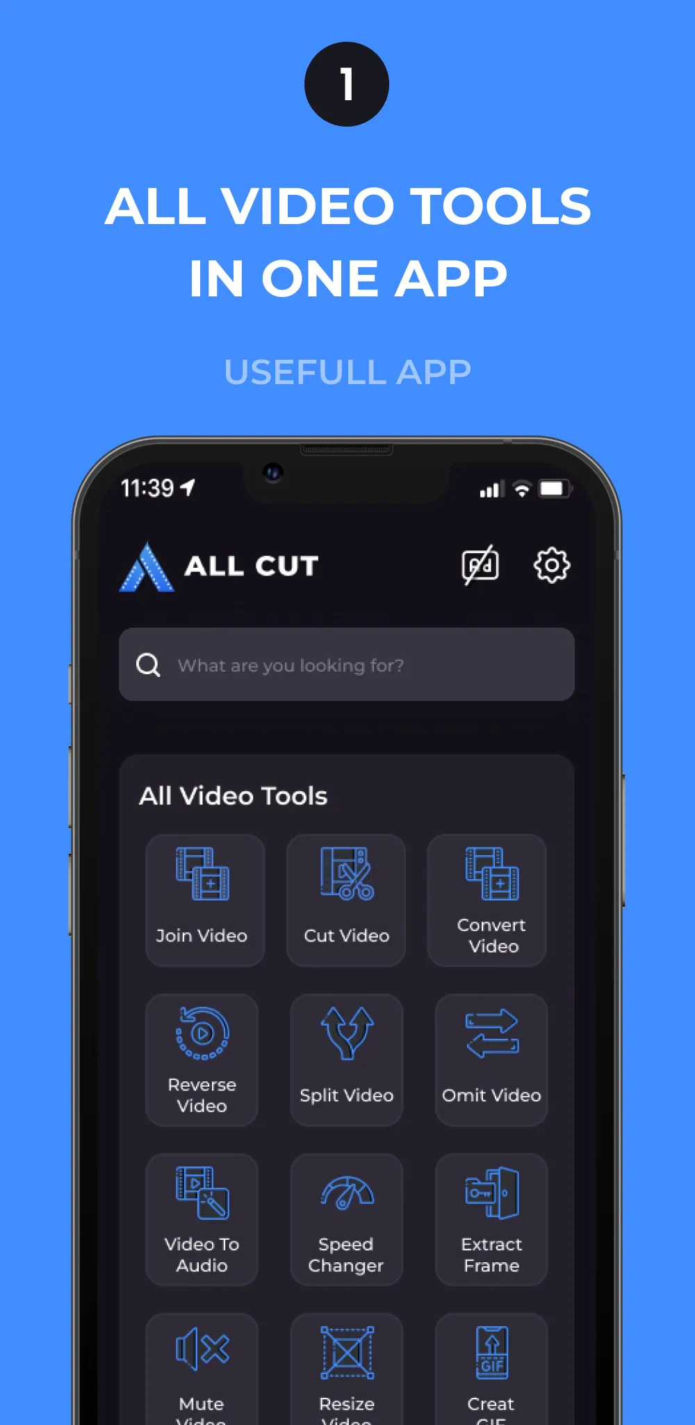 AllCut All in one Video Editor | Indus Appstore | Screenshot