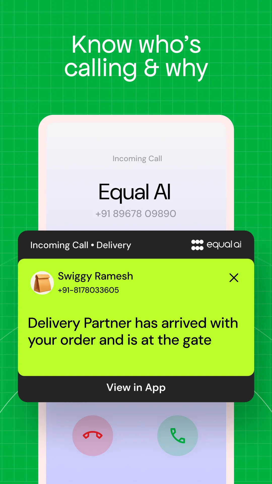 Equal AI - Caller ID Assistant | Indus Appstore | Screenshot
