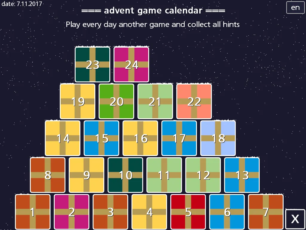 AdventGameCalendar | Indus Appstore | Screenshot