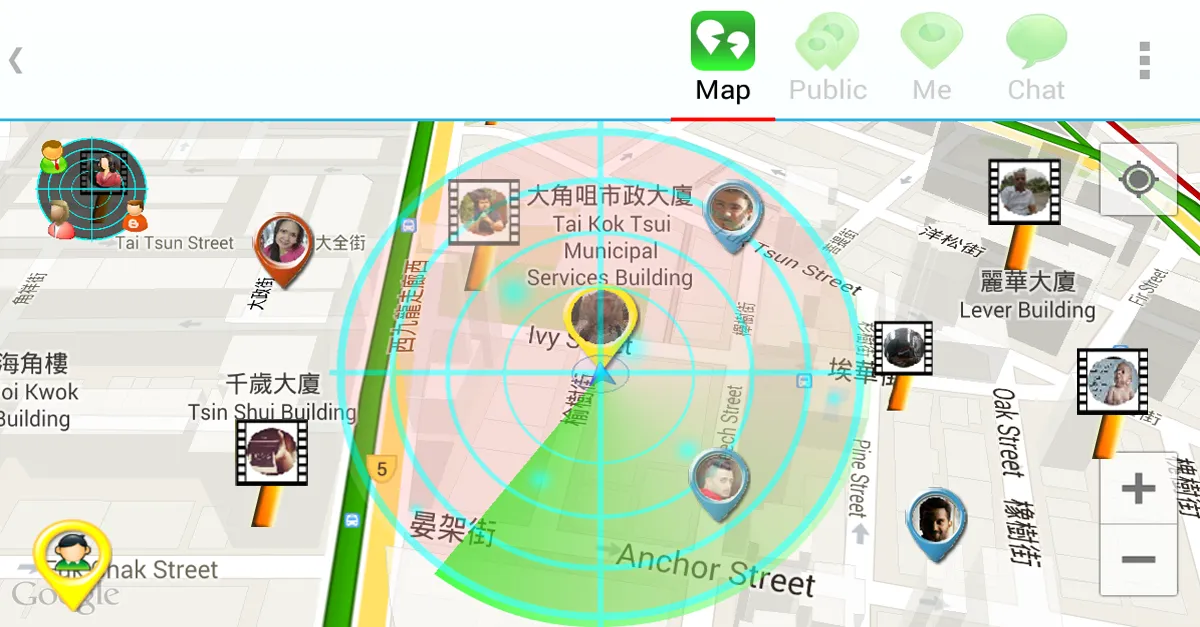 MapChat | Indus Appstore | Screenshot