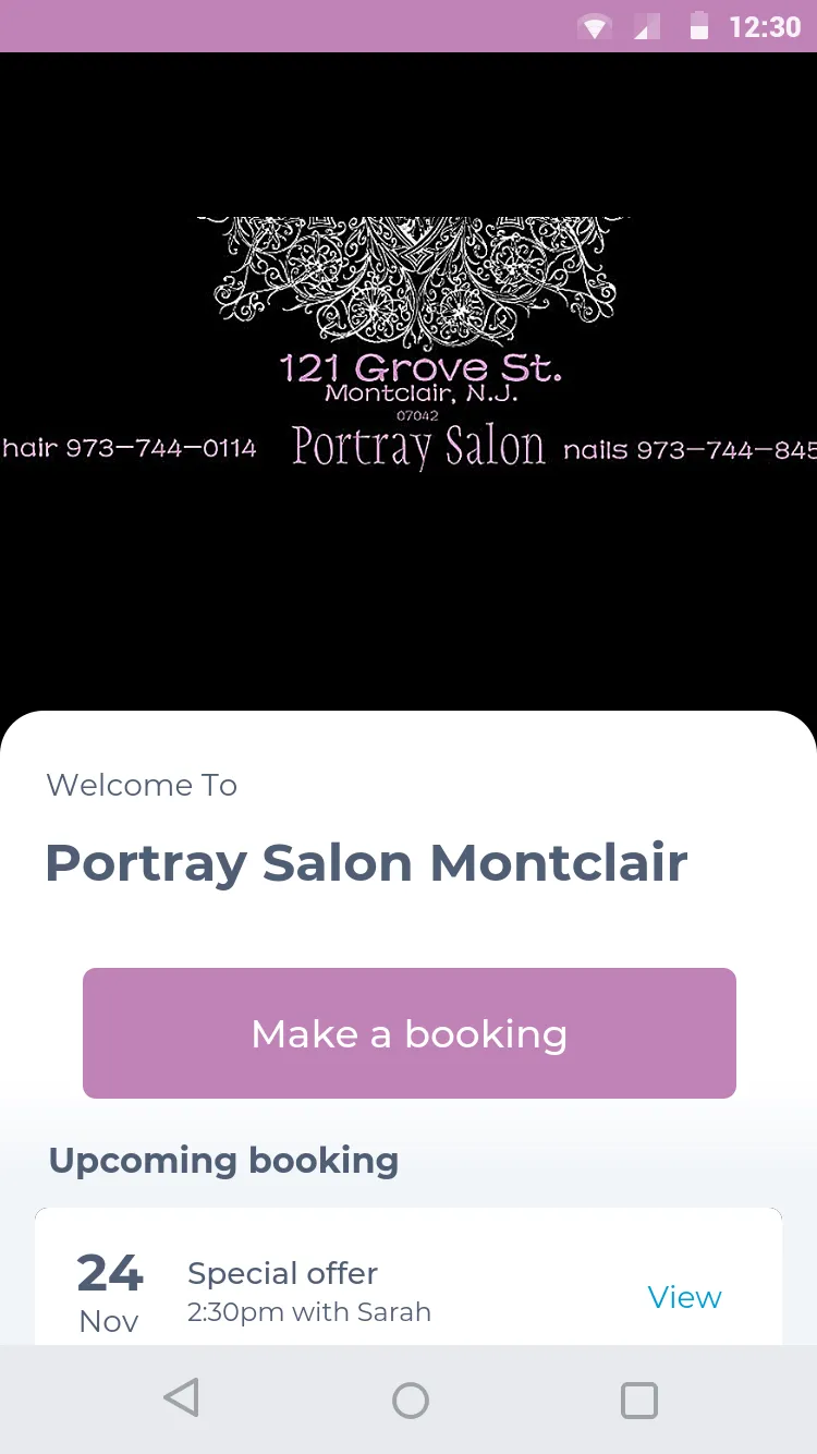 Portray Salon Montclair | Indus Appstore | Screenshot