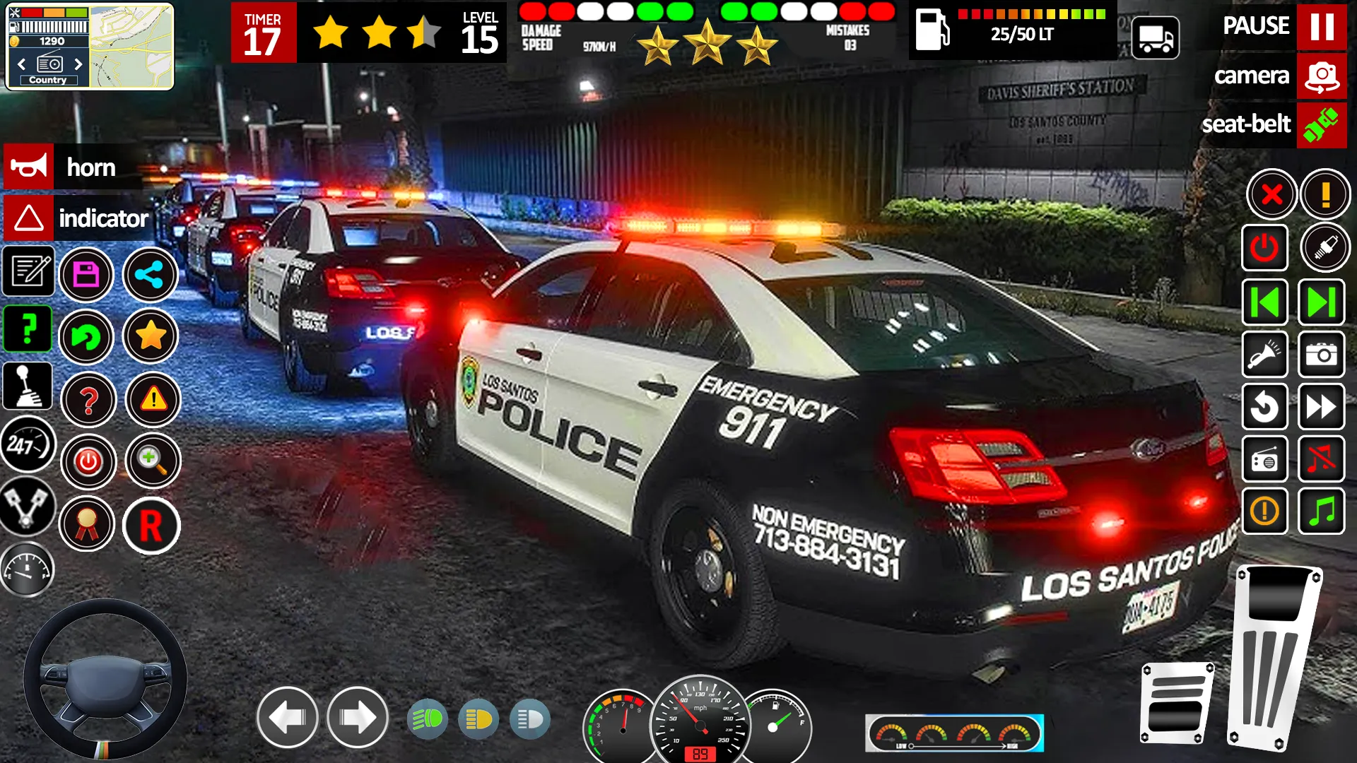 Drive Police Parking Car Games | Indus Appstore | Screenshot