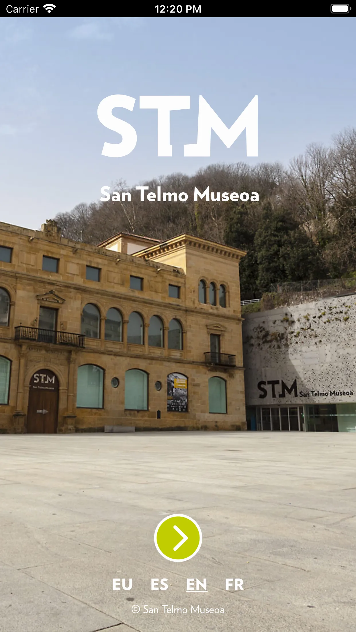 San Telmo Museoa | Audiovisual | Indus Appstore | Screenshot