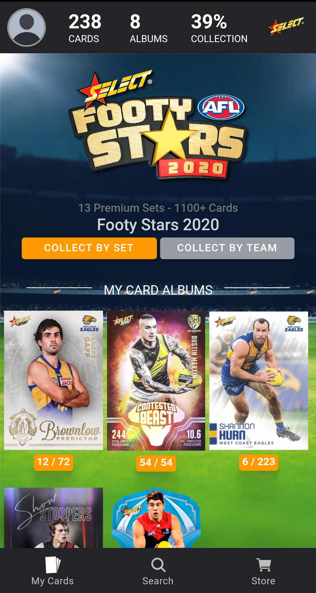 Select Card Collector | Indus Appstore | Screenshot