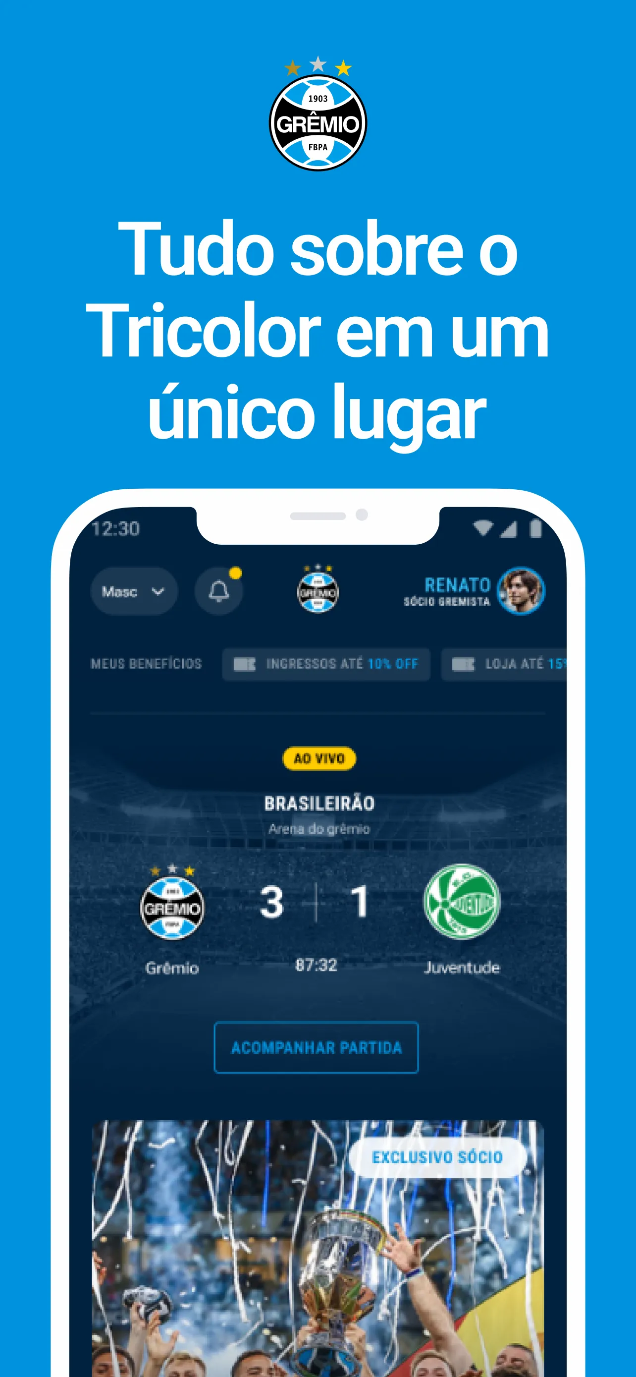 Meu Grêmio | Indus Appstore | Screenshot