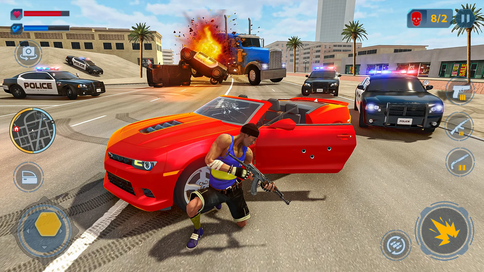 Car Thief Game & Stealing Cars | Indus Appstore | Screenshot