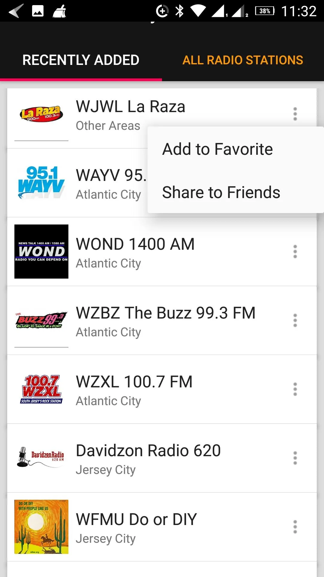New Jersey Radio Stations | Indus Appstore | Screenshot