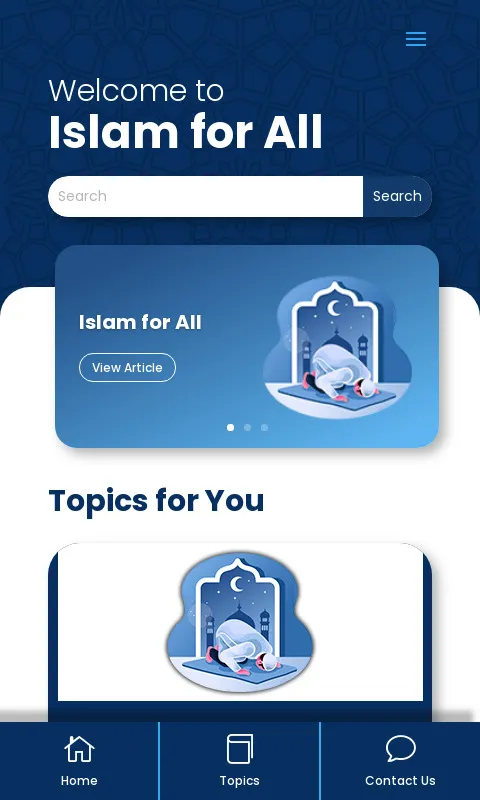 ISLAM FOR ALL | Indus Appstore | Screenshot