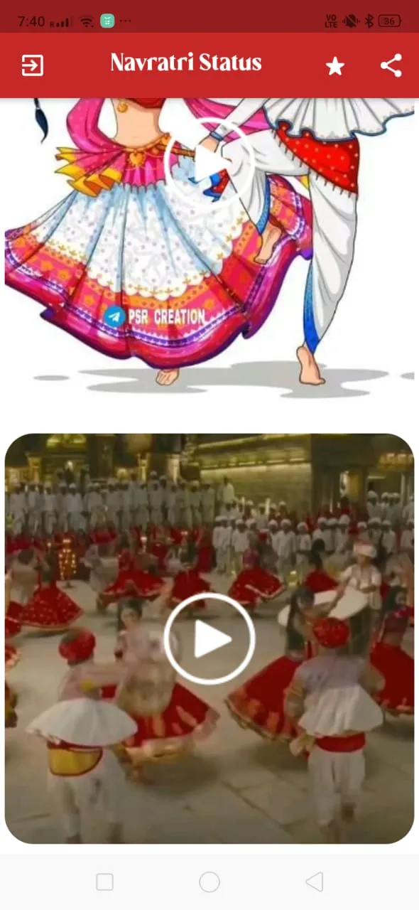 Navratri Video Status | Indus Appstore | Screenshot