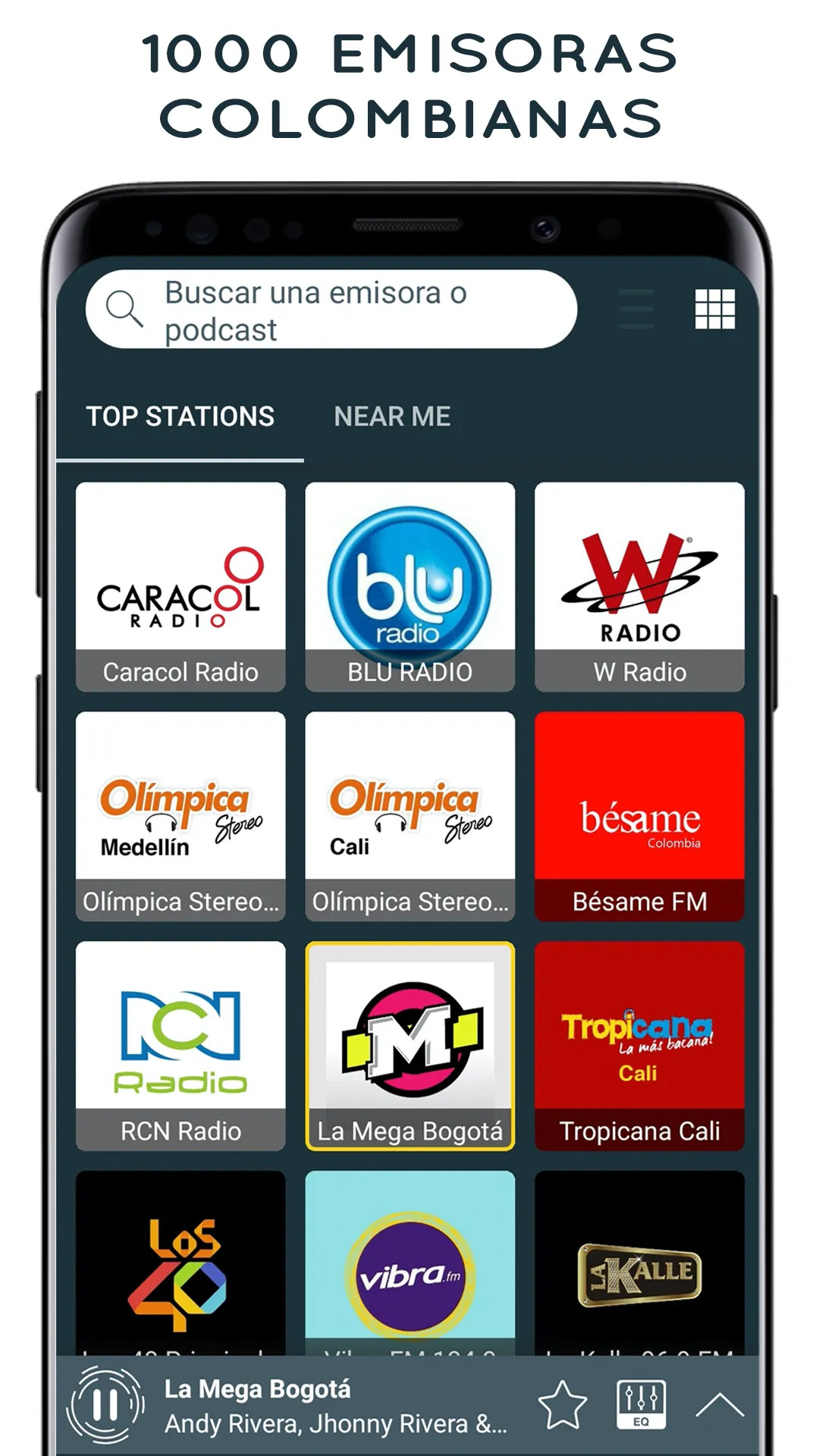 Radio Colombia - Radio FM | Indus Appstore | Screenshot