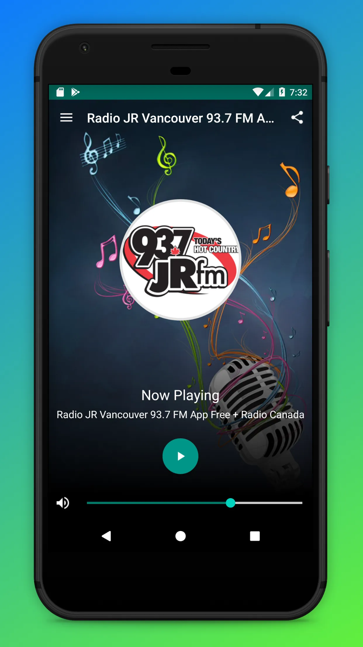 93.7 JR Country Radio App CA | Indus Appstore | Screenshot