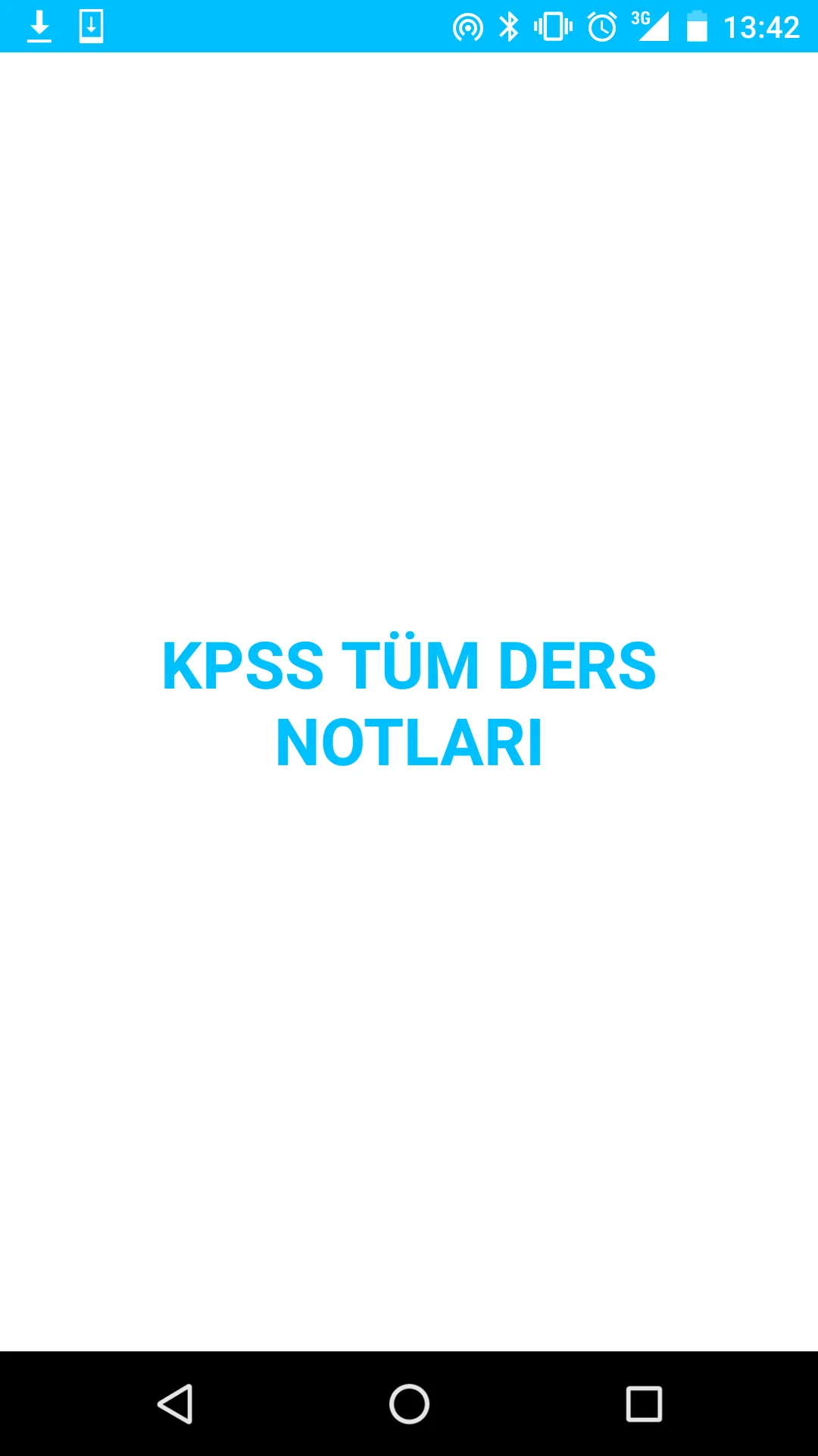 KPSS TÜM DERS NOTLARI | Indus Appstore | Screenshot