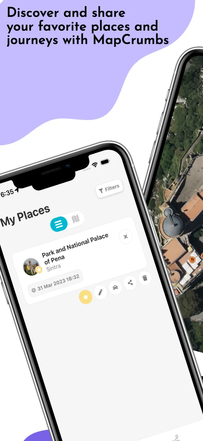 MapCrumbs - Your Places | Indus Appstore | Screenshot